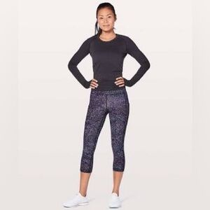 Lululemon speed up crop leggings 21”